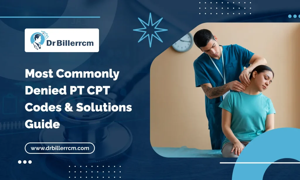 Most Commonly Denied PT CPT Codes & Solutions Guide 2026