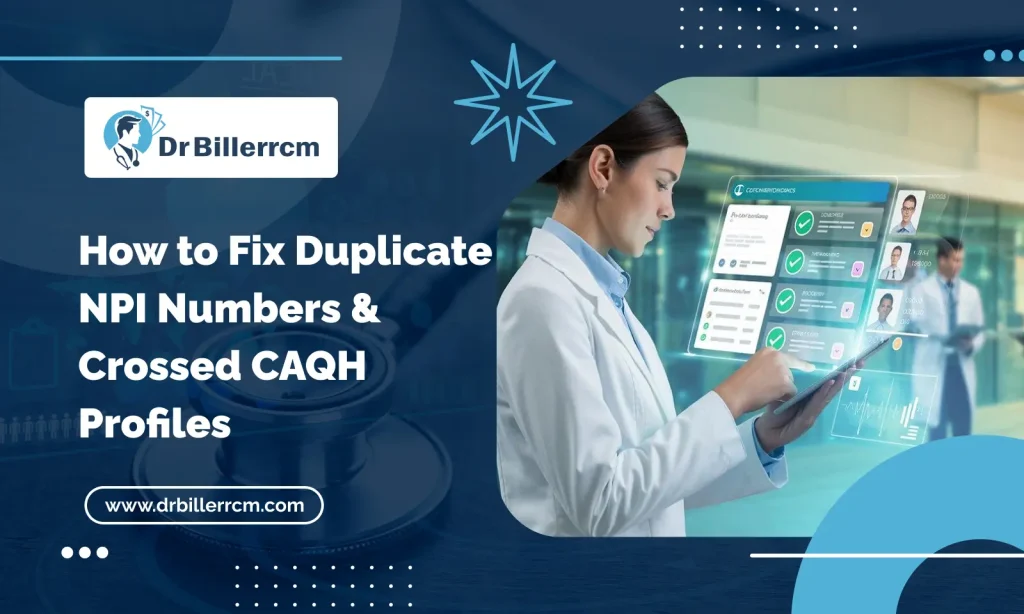 How to Fix Duplicate NPI Numbers & Crossed CAQH Profiles